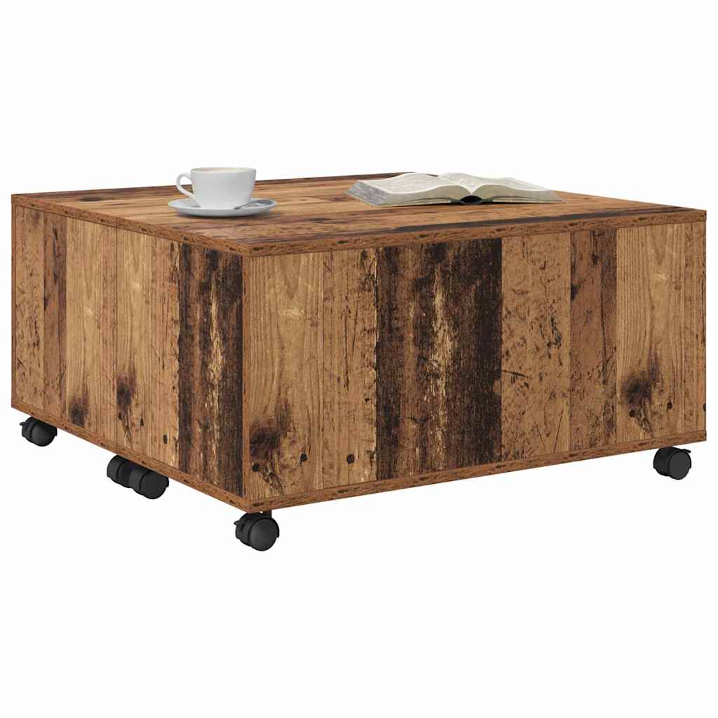 Couchtisch Altes Holz 75 x 75 x 38 cm Holzwerkstoff