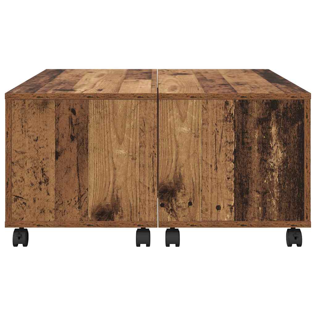 Couchtisch Altholz 75 x 75 x 38 cm Holzwerkstoff