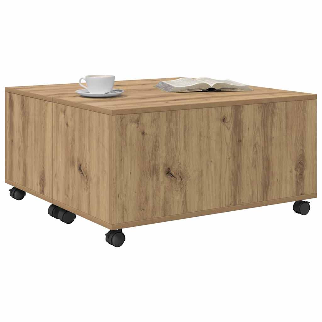 Couchtisch Artisan-Eiche 75 x 75 x 38 cm Holzwerkstoff
