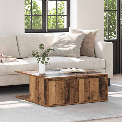 Couchtisch Altholz 80 x 80 x 31.5 cm Holzwerkstoff