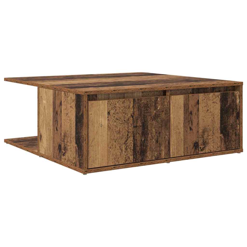 Couchtisch Altholz 80 x 80 x 31 cm Holzwerkstoff