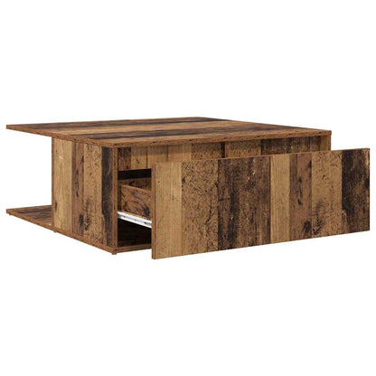 Couchtisch Altholz 80 x 80 x 31.5 cm Holzwerkstoff