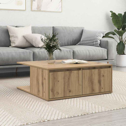 Couchtisch Artisan-Eiche 80 x 80 x 31.5 cm Holzwerkstoff