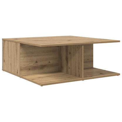 Couchtisch Artisan-Eiche 80 x 80 x 31.5 cm Holzwerkstoff