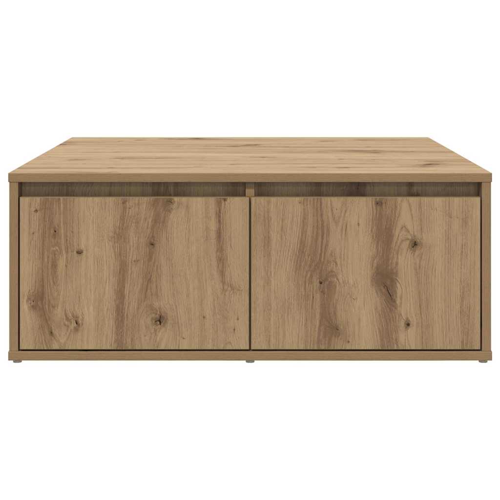 Couchtisch Artisan-Eiche 80 x 80 x 31.5 cm Holzwerkstoff