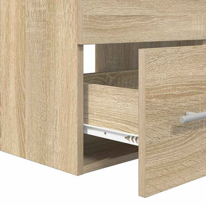 Badezimmermöbel-Set mit Schubladen Braun 41 x 38,5 x 48 cm