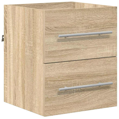 Badezimmermöbel-Set mit Schubladen Braun 41 x 38,5 x 48 cm