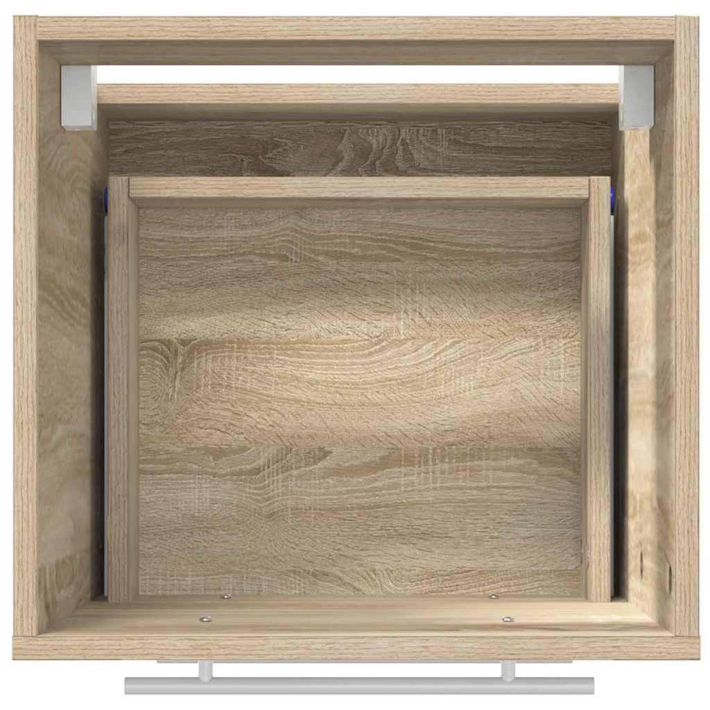 Badezimmermöbel-Set mit Schubladen Braun 41 x 38,5 x 48 cm