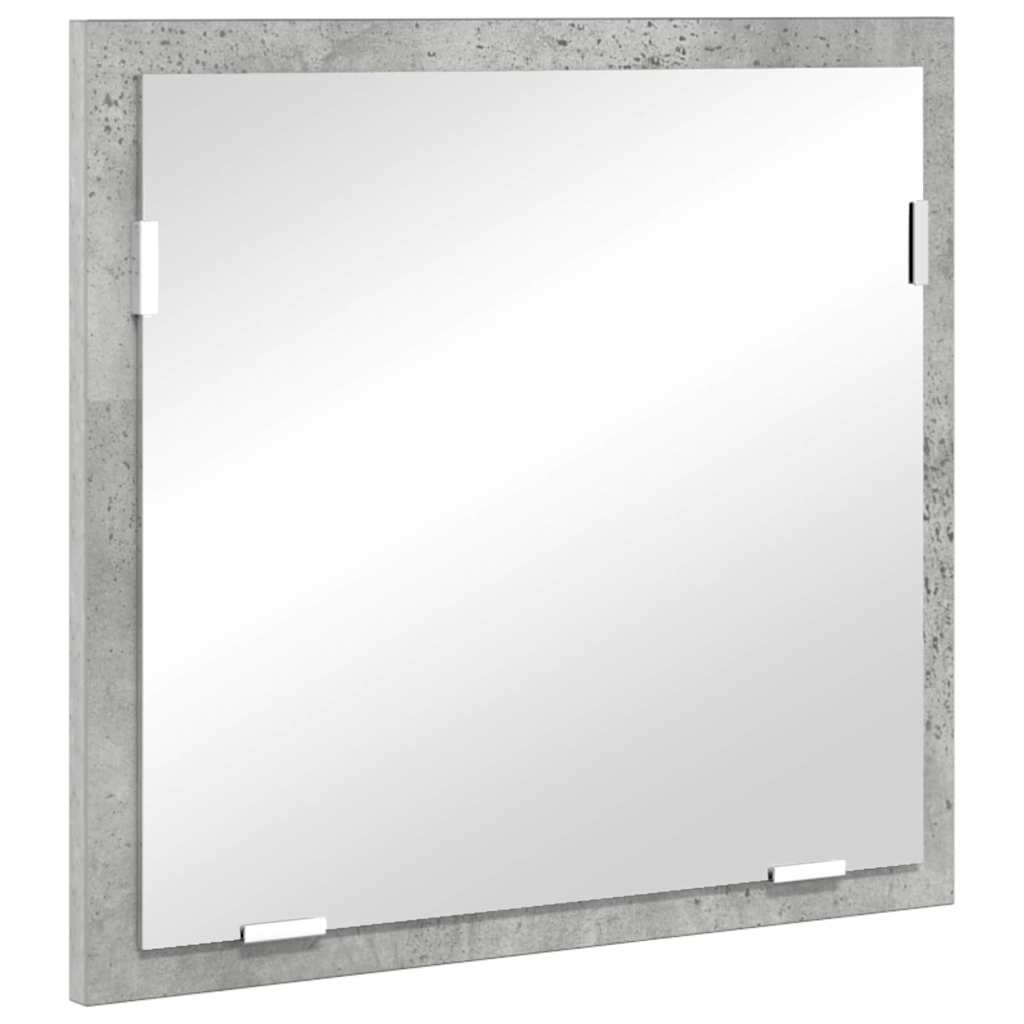 Badezimmermöbel-Set Grau 41 x 38,5 x 48 cm Sperrholz und Metall
