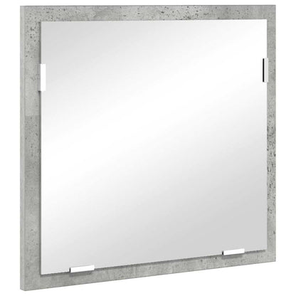Badezimmermöbel-Set Grau 41 x 38,5 x 48 cm Sperrholz und Metall