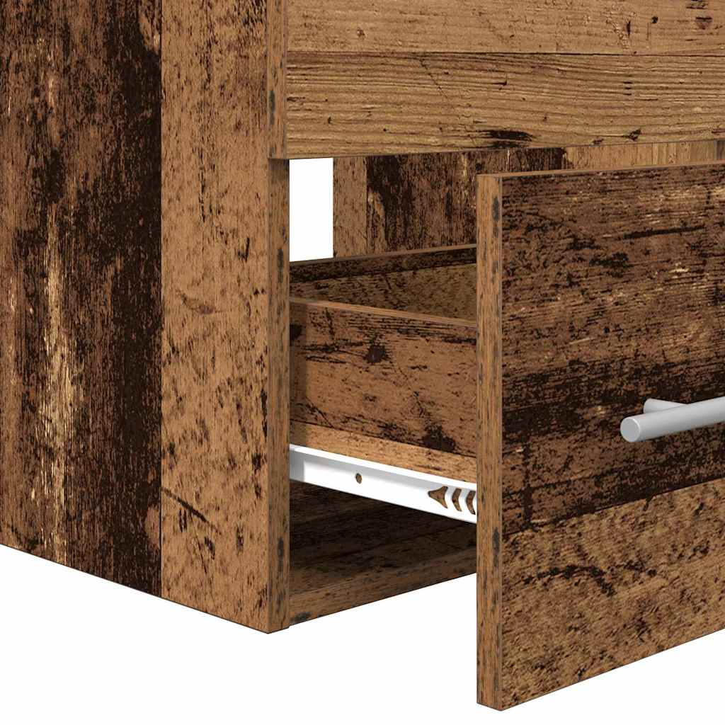 Badezimmermöbel-Set mit Schubladen Braun 41 x 38,5 x 48 cm