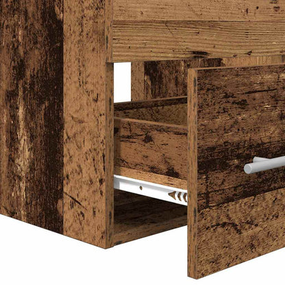 Badezimmermöbel-Set mit Schubladen Braun 41 x 38,5 x 48 cm