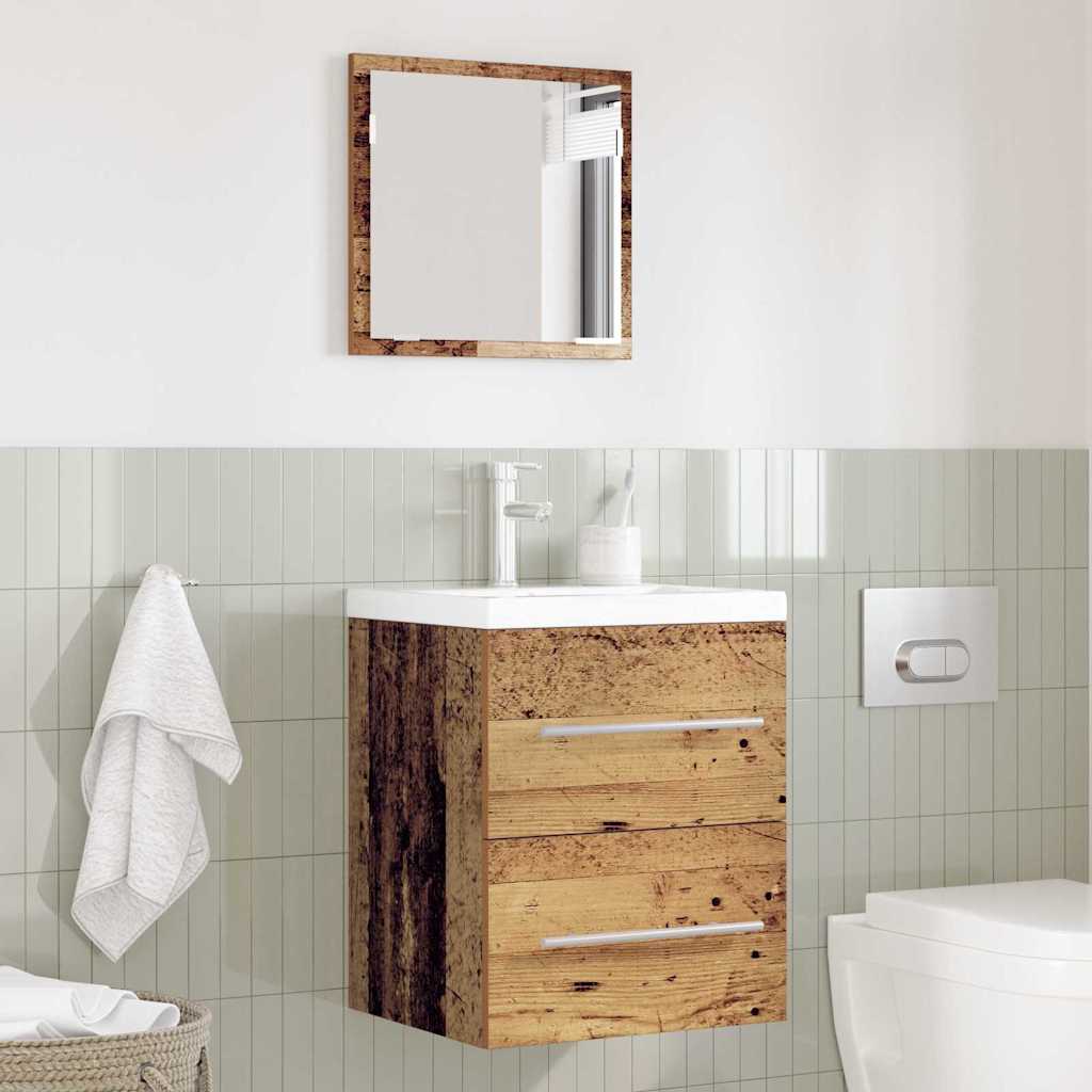 Badezimmermöbel-Set mit Schubladen Braun 41 x 38,5 x 48 cm