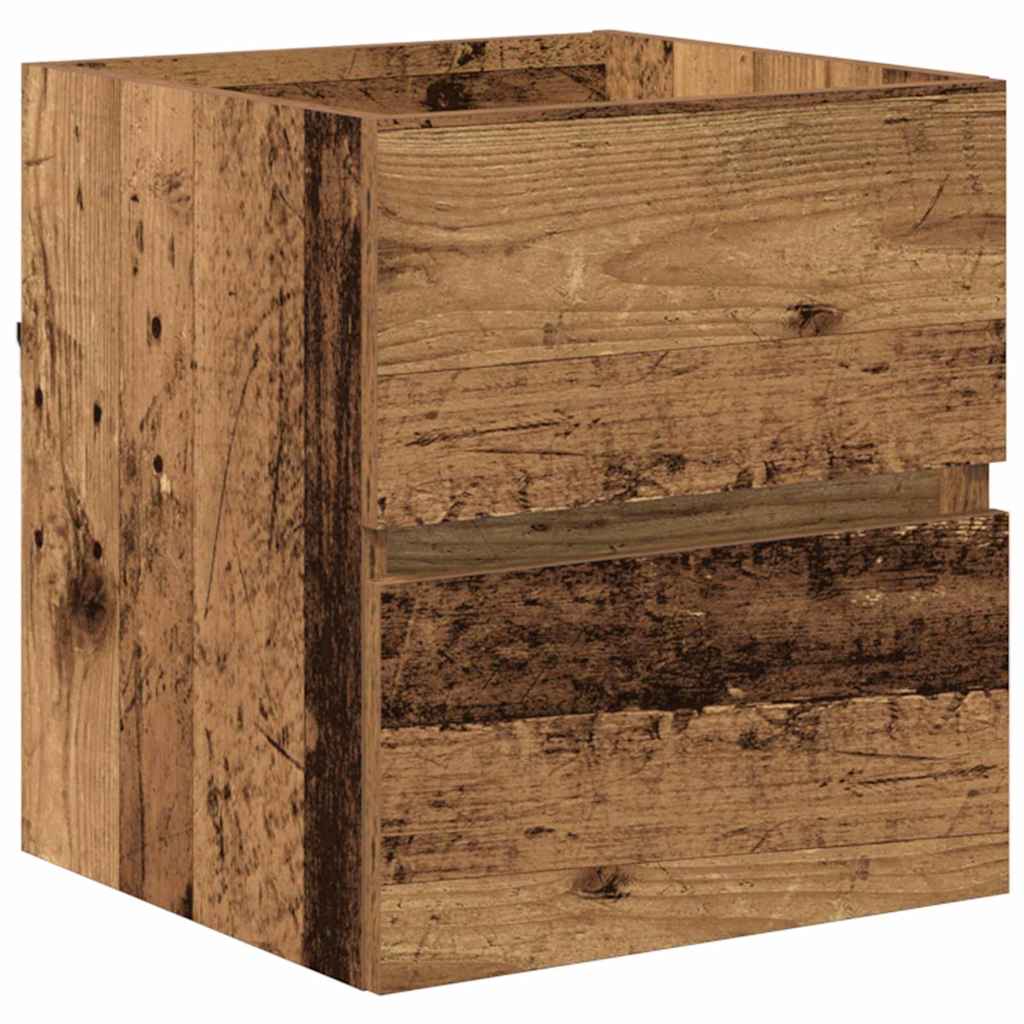 Badezimmerschrank Altholz 41 x 38,5 x 45 cm Holzwerkstoff