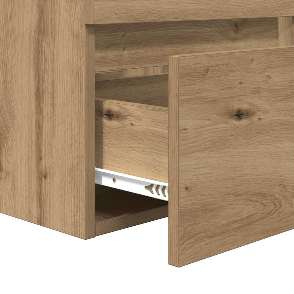 Badezimmerschrank Artisan-Eiche 41 x 38,5 x 45 cm Holzwerkstoff
