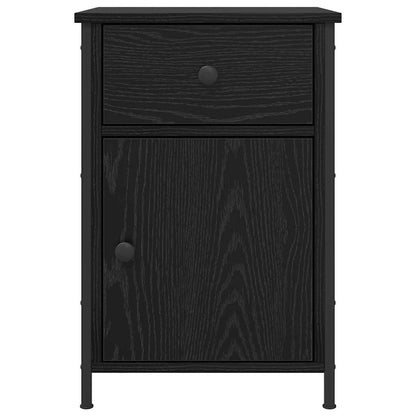 Nachttisch Schwarz Eichen-Optik 40 x 42 x 60 cm Holzwerkstoff