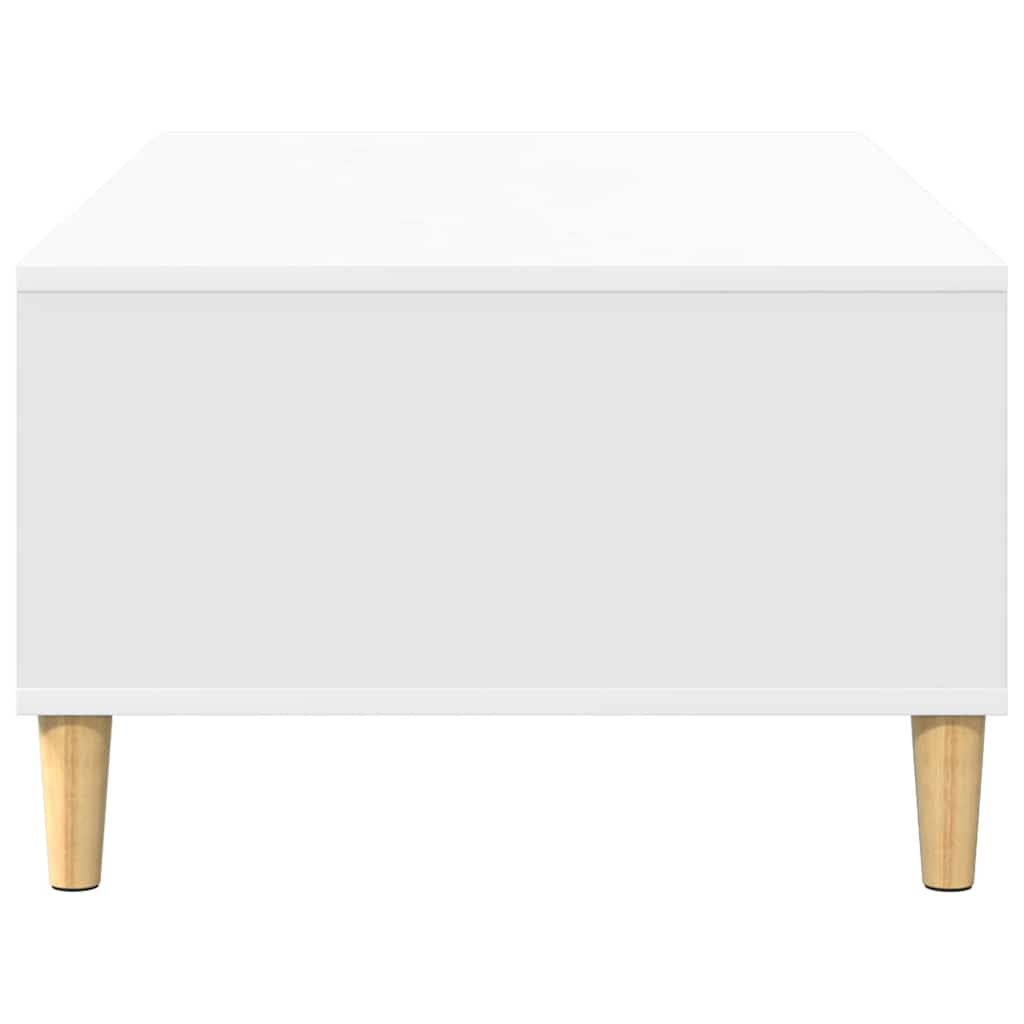 Couchtisch Weiß 102 x 55 x 35 cm Holzwerkstoff