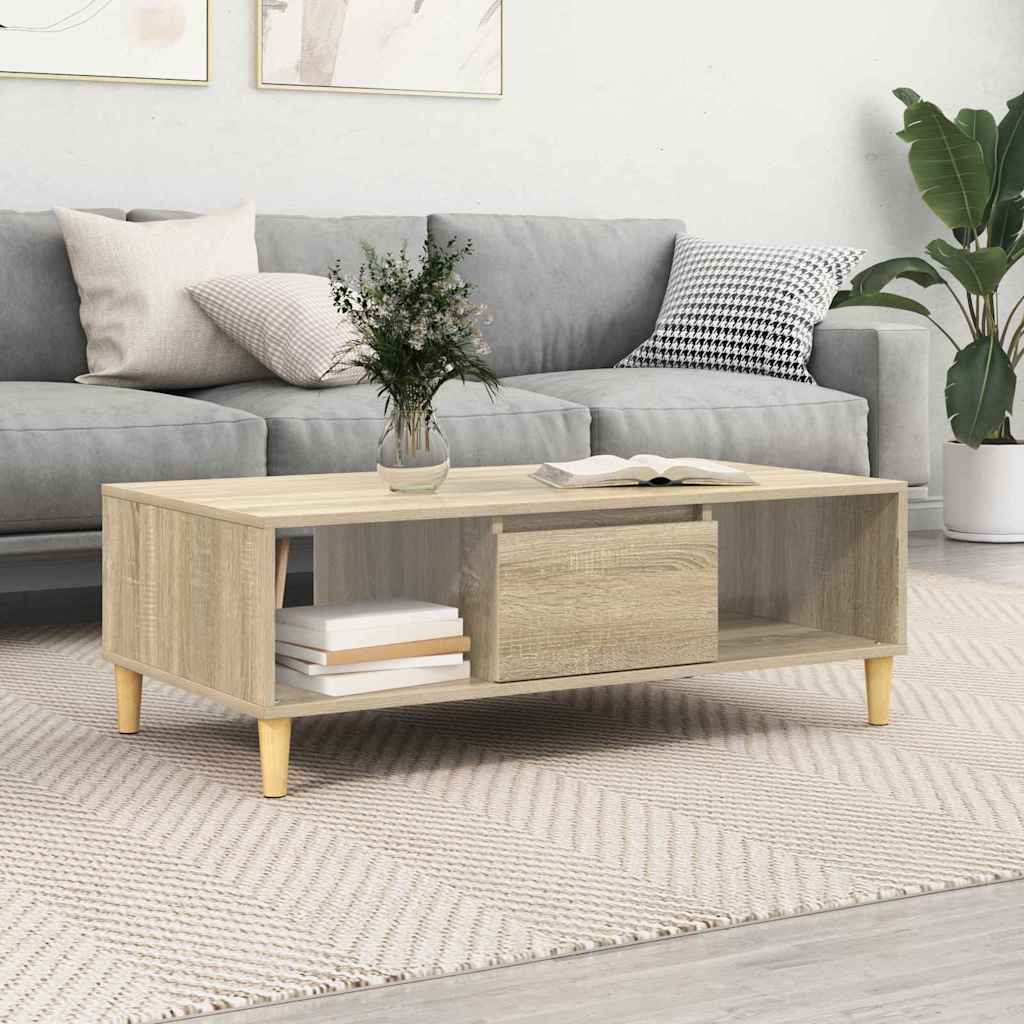 Couchtisch Sonoma-Eiche 102 x 55 x 35 cm Holzwerkstoff