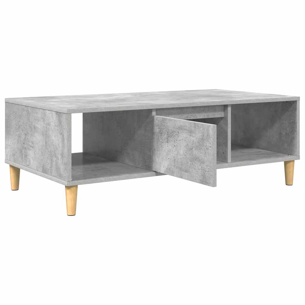 Couchtisch Betongrau 103,5 x 60 x 35 cm Holzwerkstoff