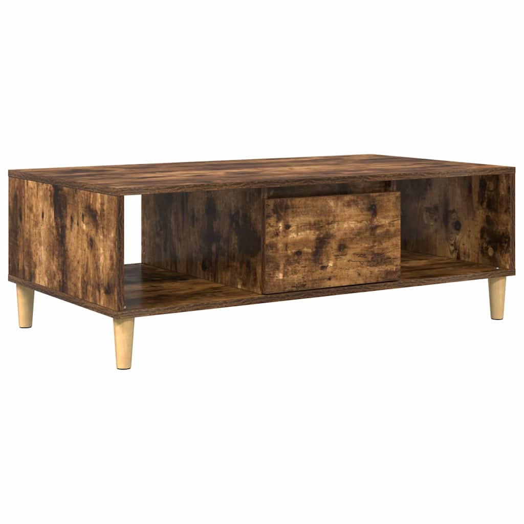 Couchtisch Räuchereiche 102 x 55 x 35 cm Holzwerkstoff