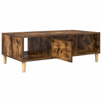 Couchtisch Räuchereiche 102 x 55 x 35 cm Holzwerkstoff