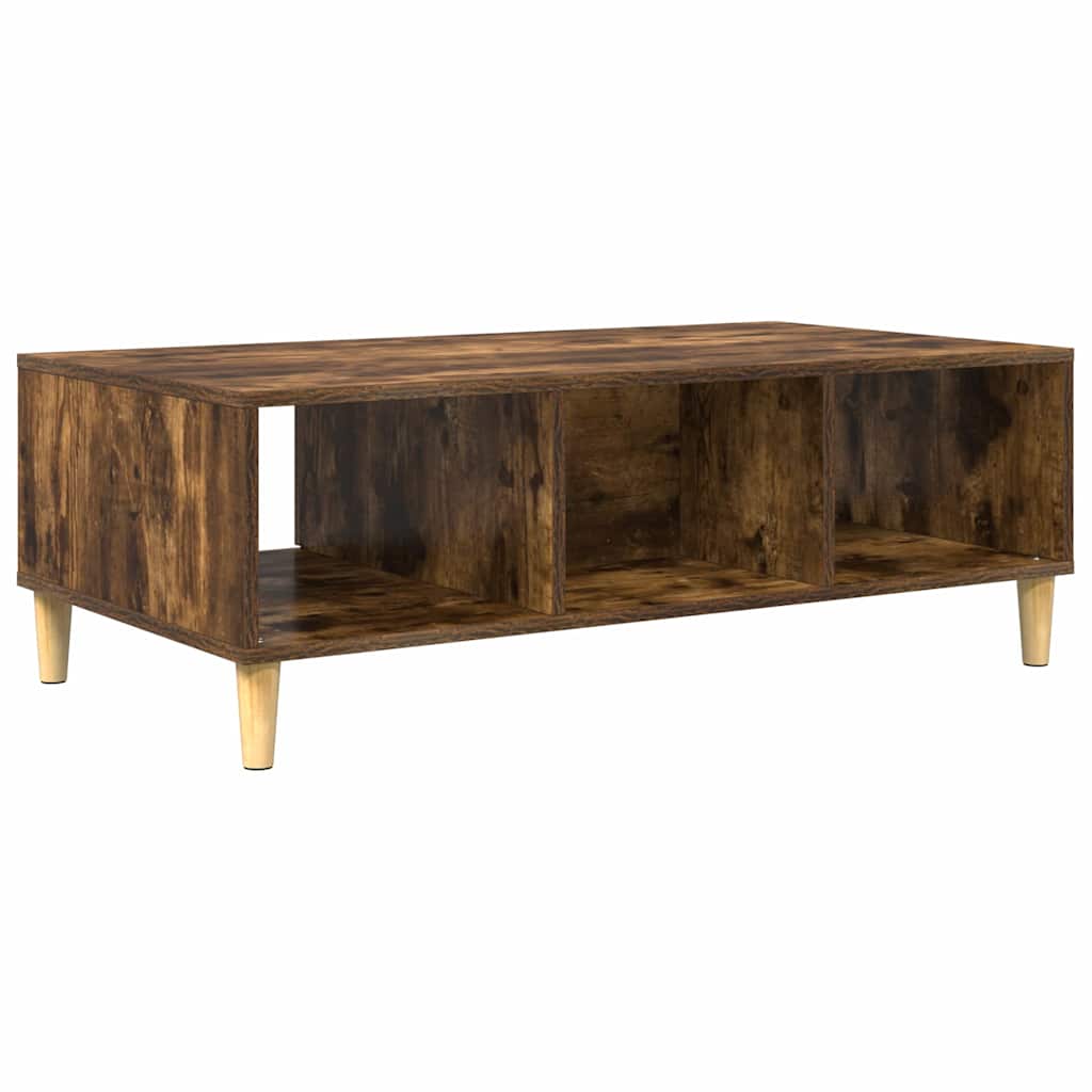 Couchtisch Räuchereiche 102 x 55 x 35 cm Holzwerkstoff