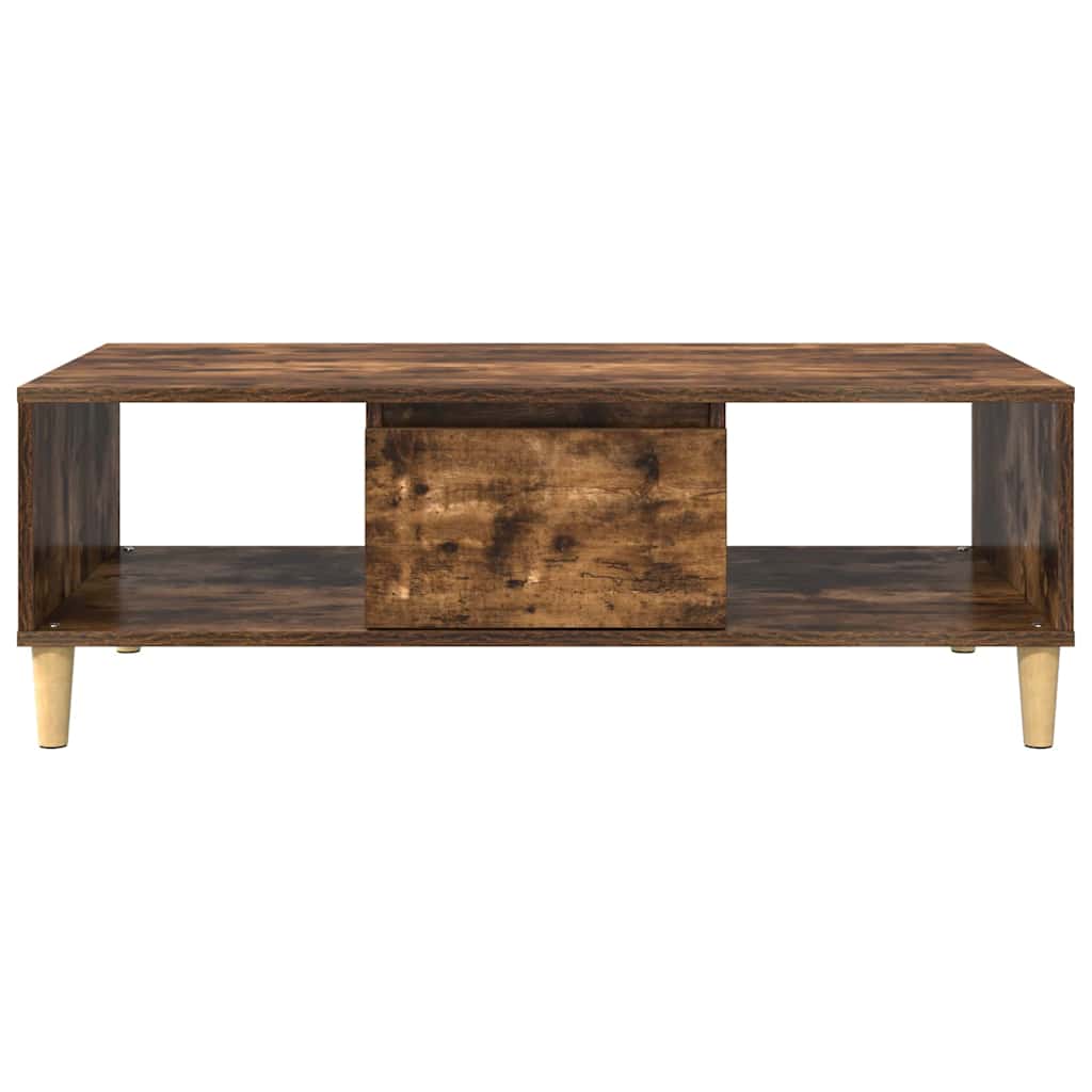 Couchtisch Räuchereiche 102 x 55 x 35 cm Holzwerkstoff