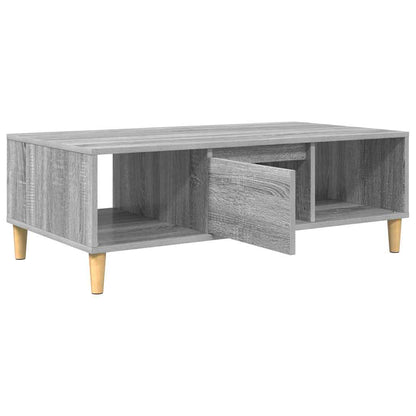 Couchtisch Sonoma-Grau 102 x 55 x 35 cm Holzwerkstoff