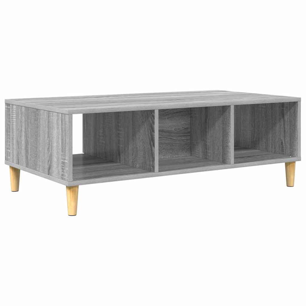 Couchtisch Grau Sonoma 103,5 x 60 x 35 cm Holzwerkstoff