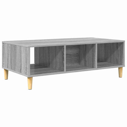Couchtisch Sonoma-Grau 102 x 55 x 35 cm Holzwerkstoff