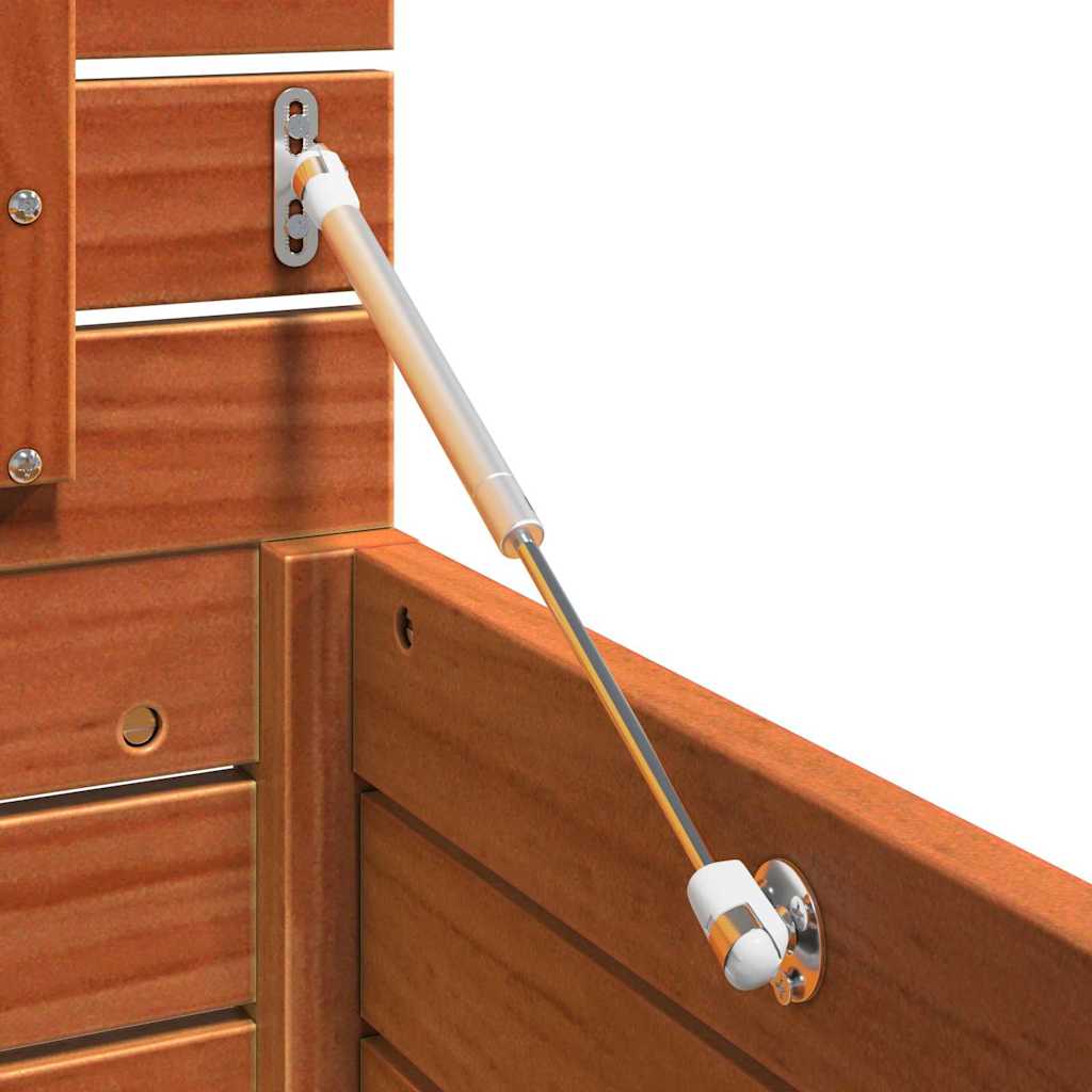 Aufbewahrungsbox Holzwerkstoff 101 x 50,5 x 46,5 cm Wachsbraun