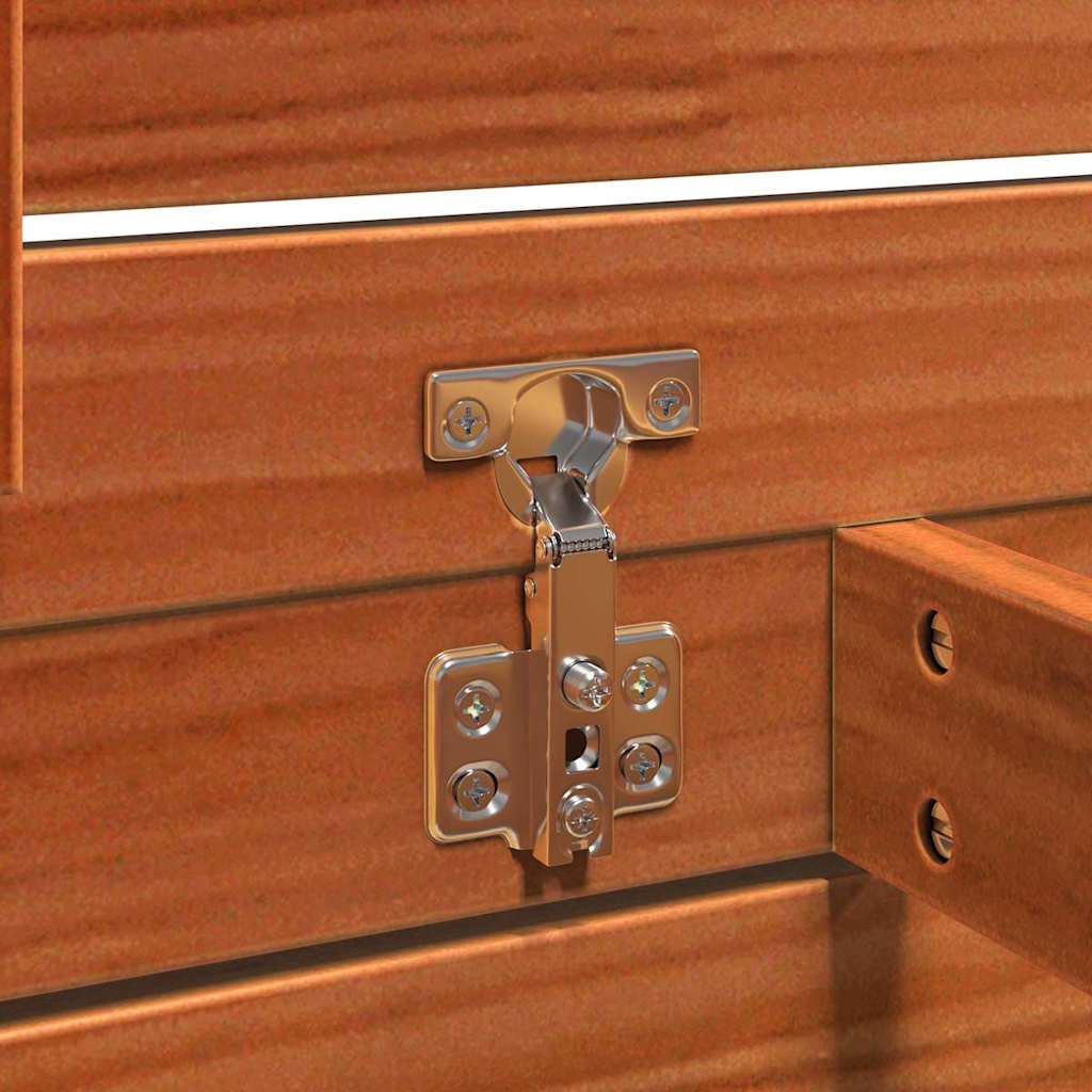 Aufbewahrungsbox Holzwerkstoff 101 x 50,5 x 46,5 cm Wachsbraun