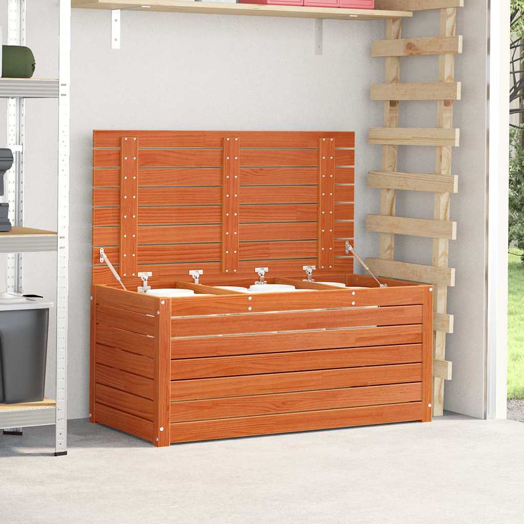 Aufbewahrungsbox Holzwerkstoff 101 x 50,5 x 46,5 cm Wachsbraun