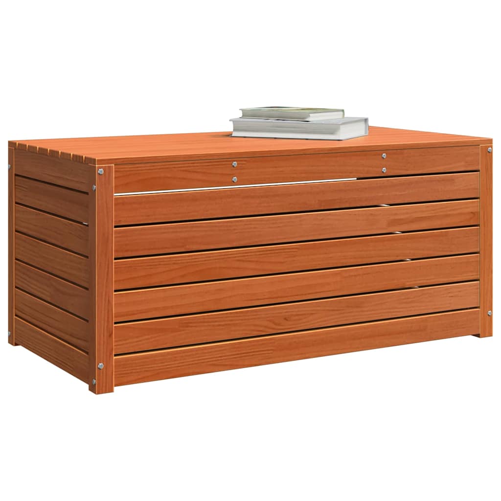 Aufbewahrungsbox Holzwerkstoff 101 x 50,5 x 46,5 cm Wachsbraun