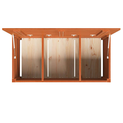 Aufbewahrungsbox Holzwerkstoff 101 x 50,5 x 46,5 cm Wachsbraun