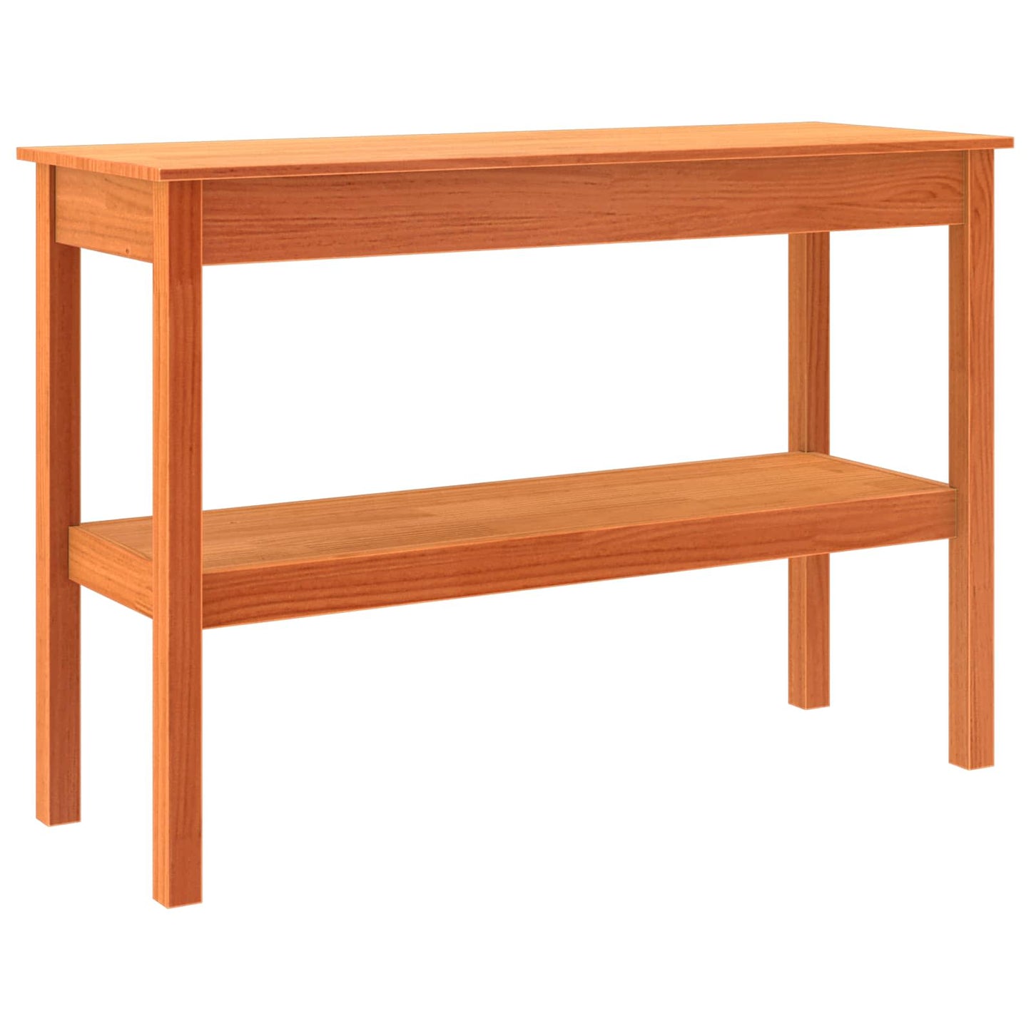Konsolentisch Wachsbraun 110 x 40 x 75 cm Massives Kiefernholz