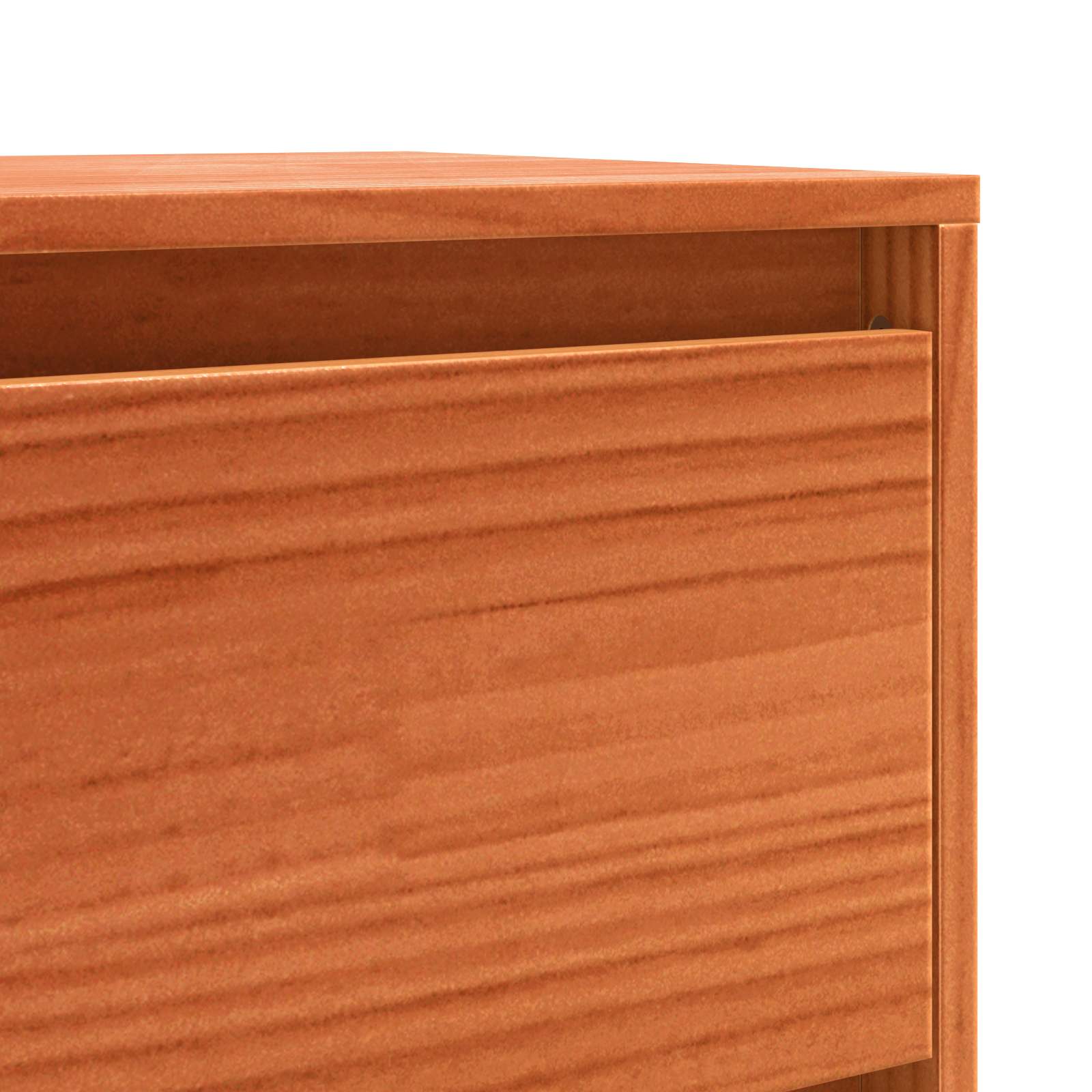 Sideboard mit Schubladen Braun Eichen-Optik 111 x 34 x 75 cm