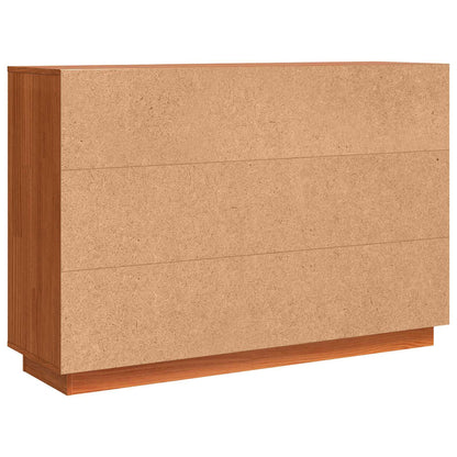 Sideboard mit Schubladen Braun Eichen-Optik 111 x 34 x 75 cm