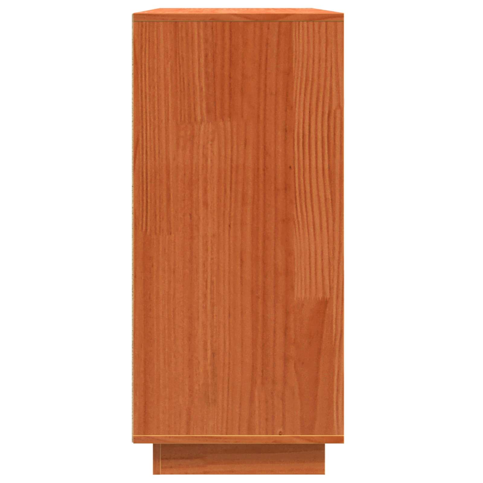 Sideboard mit Schubladen Braun Eichen-Optik 111 x 34 x 75 cm