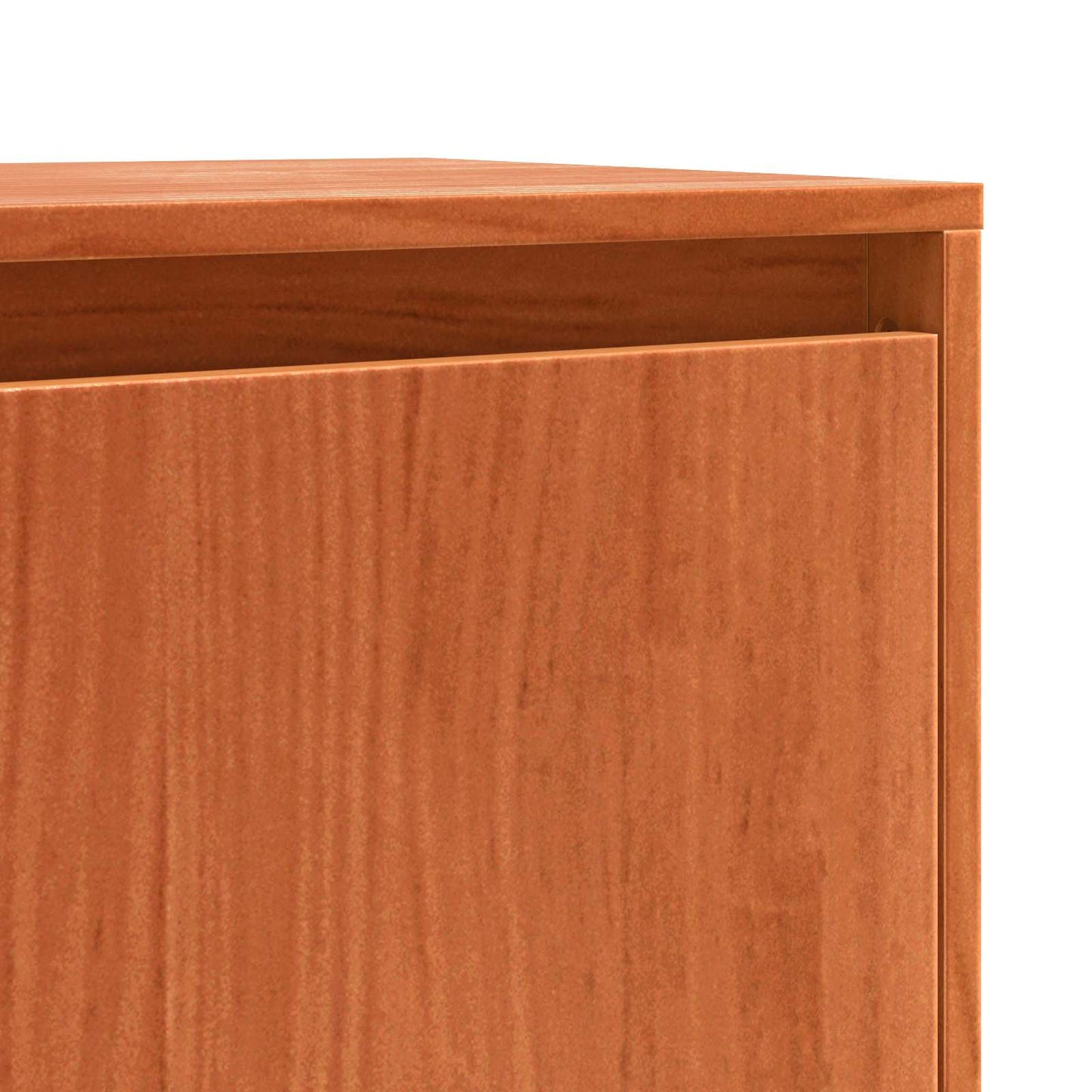 Sideboard Braun Eichen-Optik 111 x 34 x 60 cm