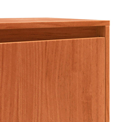 Sideboard Braun Eichen-Optik 111 x 34 x 60 cm