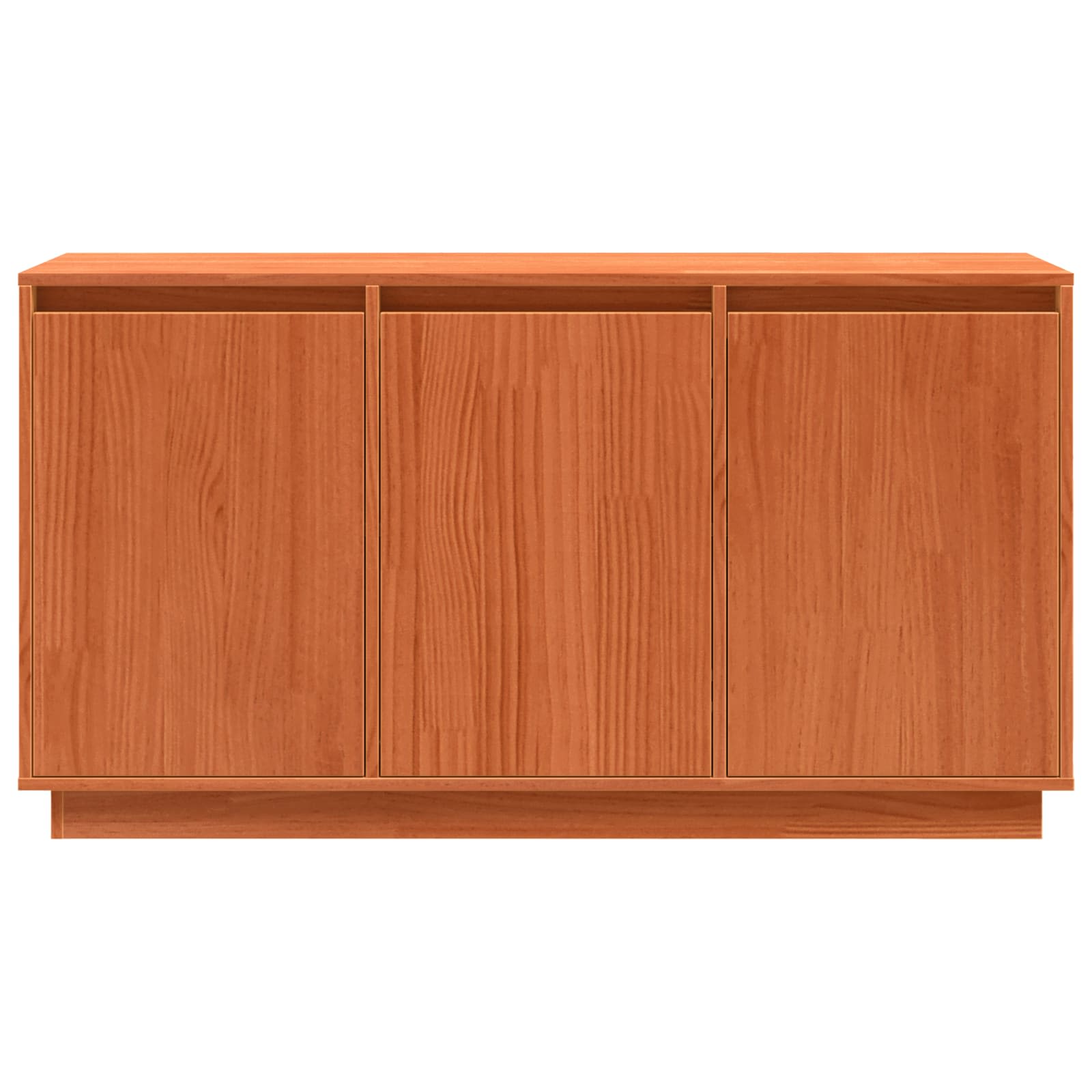 Sideboard Braun Eichen-Optik 111 x 34 x 60 cm