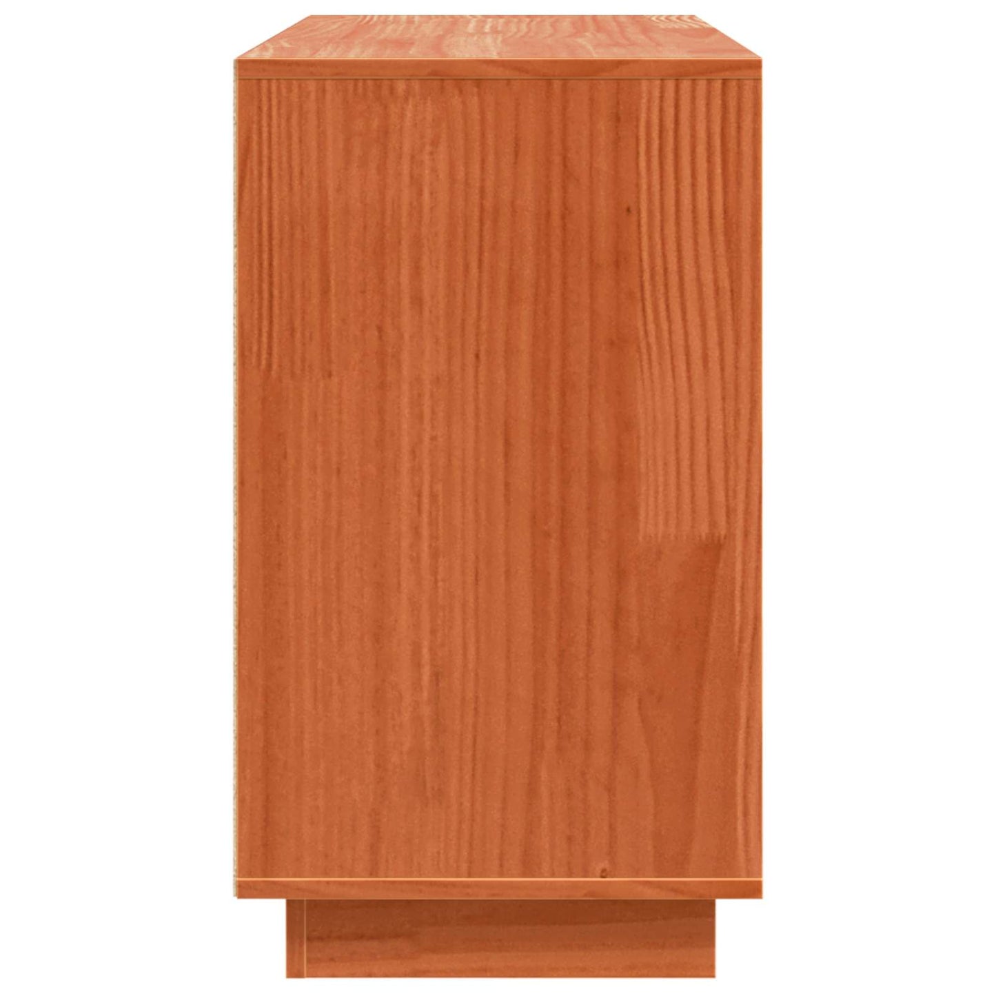 Sideboard Braun Eichen-Optik 111 x 34 x 60 cm