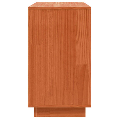 Sideboard Braun Eichen-Optik 111 x 34 x 60 cm