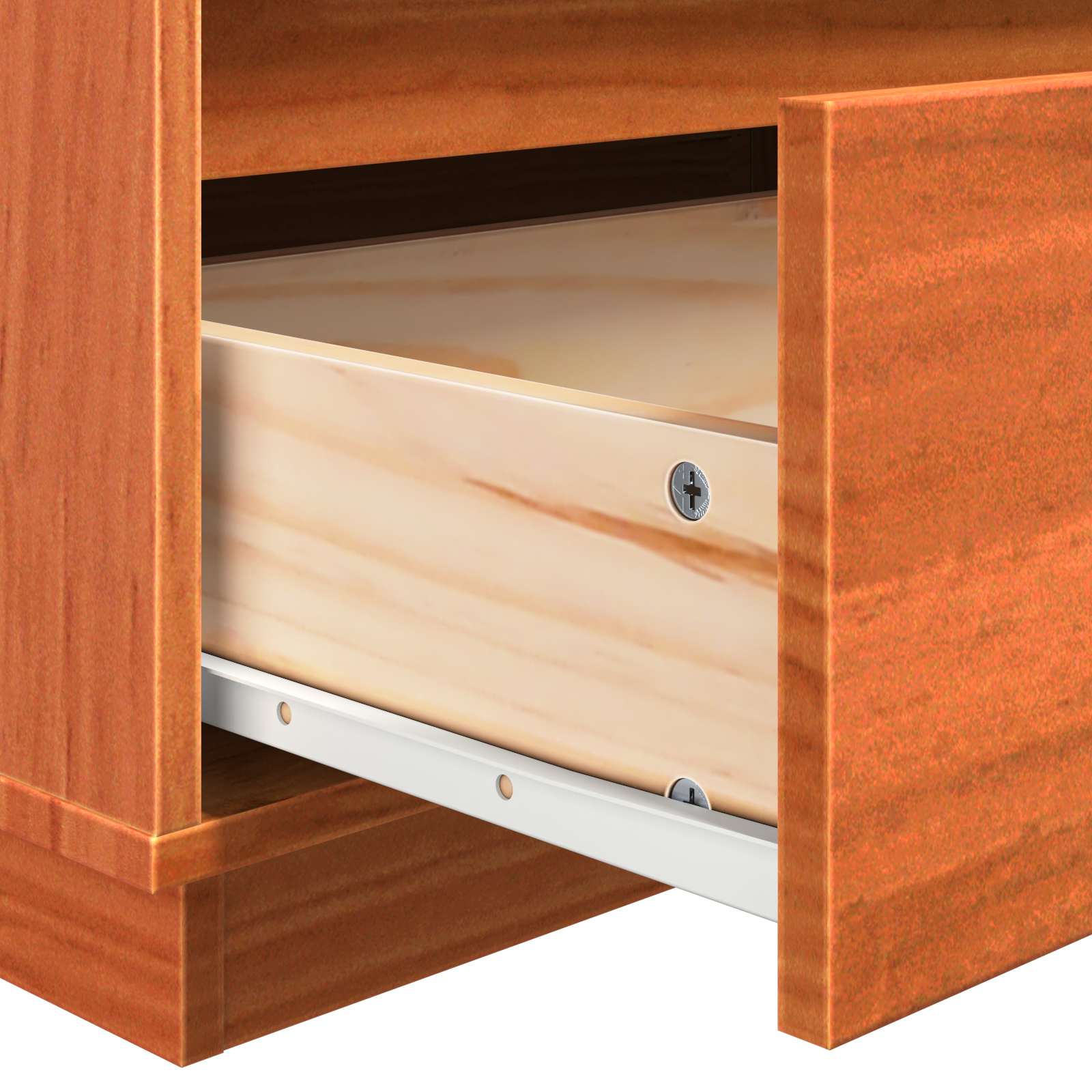 Nachttisch Wachsbraun 60 x 34 x 51 cm Holzwerkstoff
