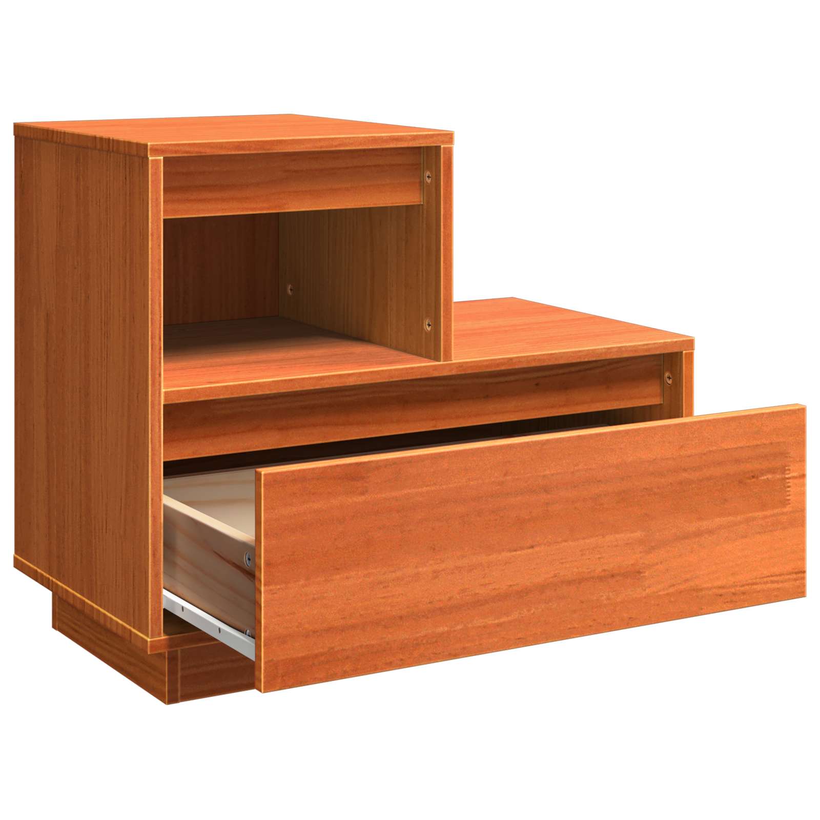 Nachttisch Wachsbraun 60 x 34 x 51 cm Holzwerkstoff