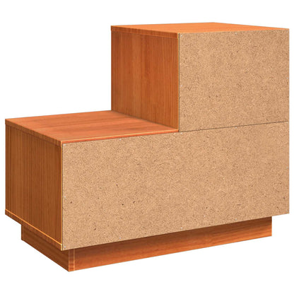 Nachttisch Wachsbraun 60 x 34 x 51 cm Holzwerkstoff