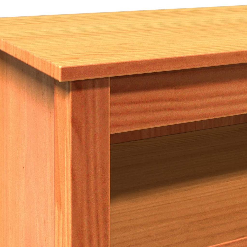 Sitzbank mit Stauraum 110 x 38 x 45,5 cm Massives Kiefernholz