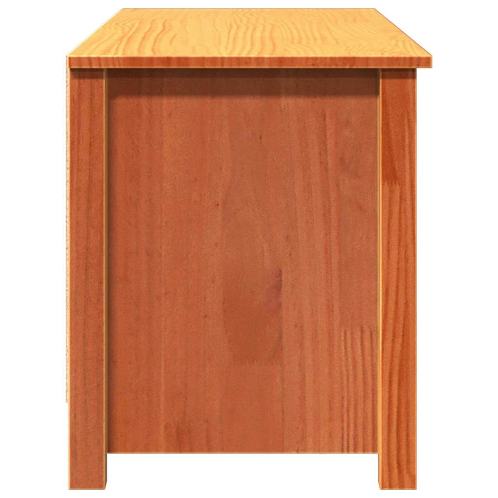 Sitzbank mit Stauraum 110 x 38 x 45,5 cm Massives Kiefernholz