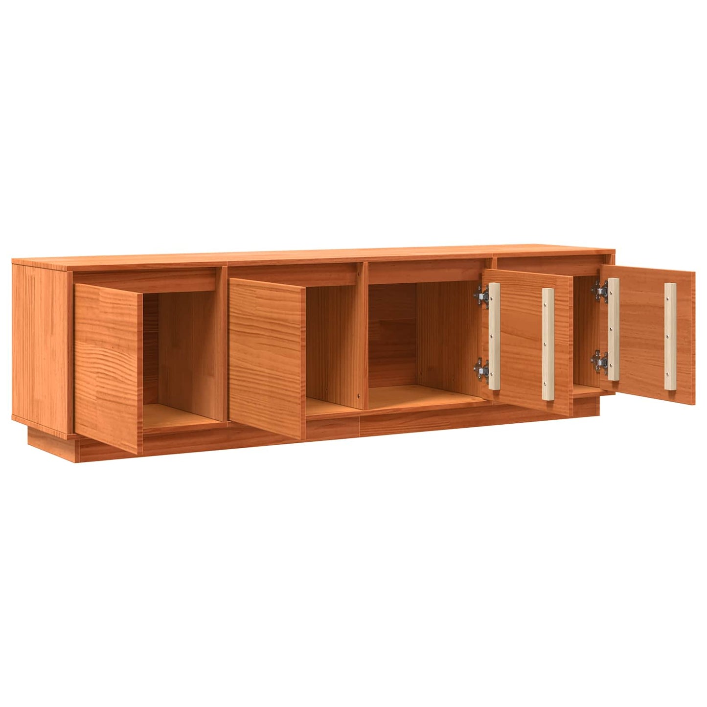 TV-Schränk 156 x 37 x 45 cm Braun Holzwerkstoff